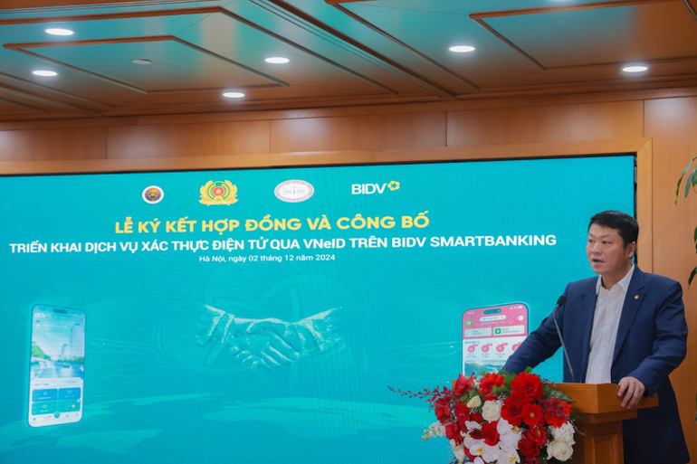 Tổng Giám đốc Lê Ngọc Lâm phát biểu khai mạc.