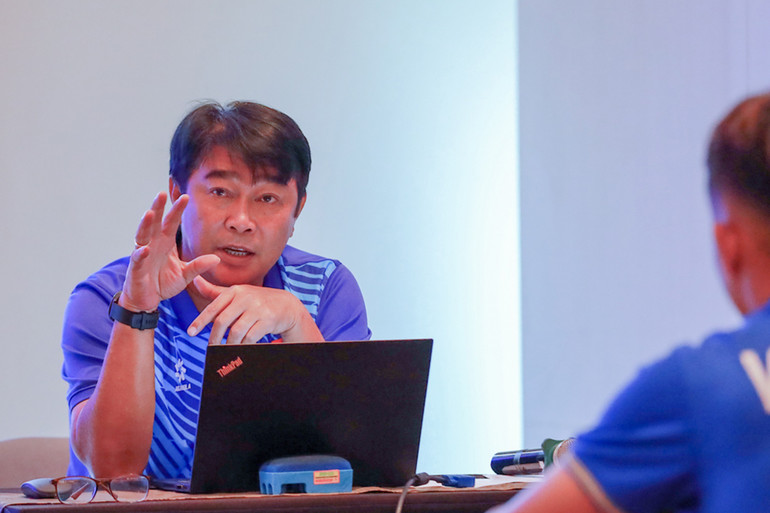 Huấn luyện viên Trần Minh Chiến. (Ảnh: VFF)