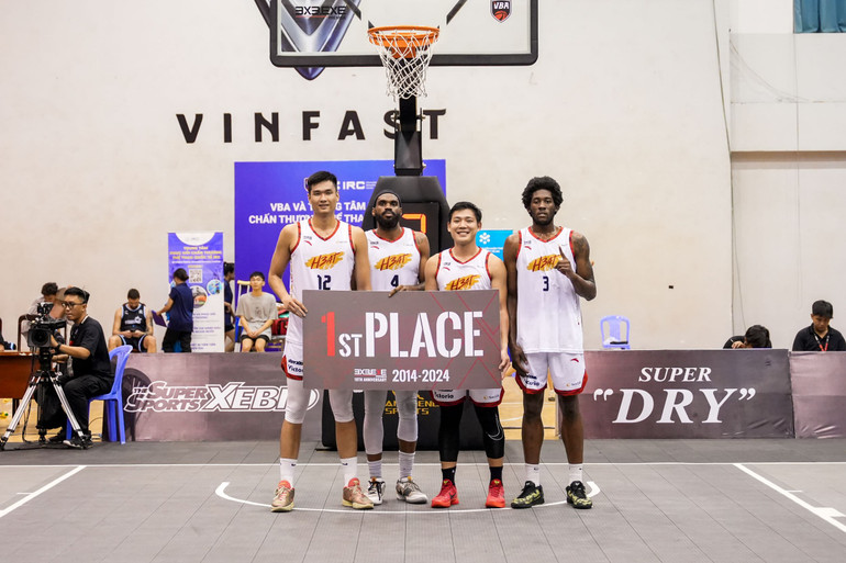 Saigon Heat.EXE vô địch chặng 6 giải bóng rổ 3x3.EXE Premier Vietnam 2024.