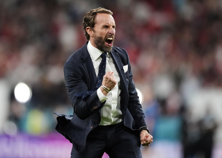 Gareth Southgate góp phần hình thành “DNA nước Anh”. (Ảnh: Getty)