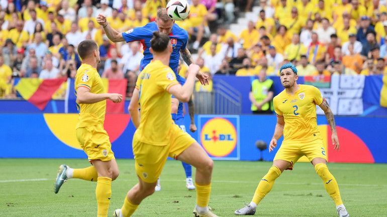 Cầu thủ Ondrej Duda ghi bàn mở tỷ số cho Slovakia. (Ảnh: UEFA)