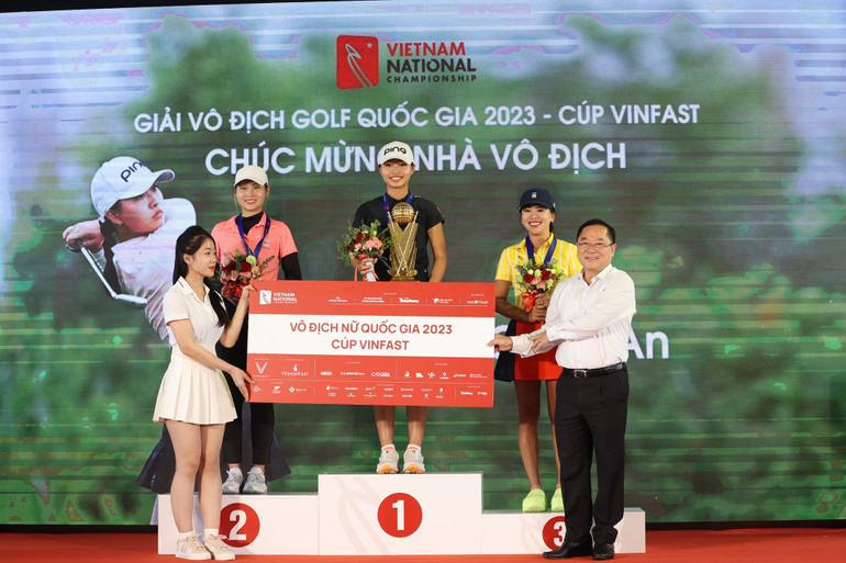 Các nhà vô địch nữ của giải đấu. (Ảnh: BTC)