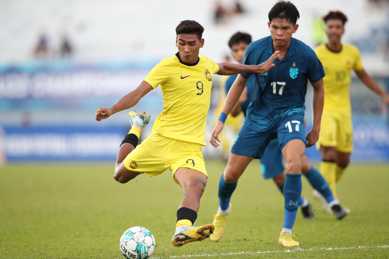 Hai đội tạo ra thế trận cân bằng trong hiệp 1. (Ảnh: WS)