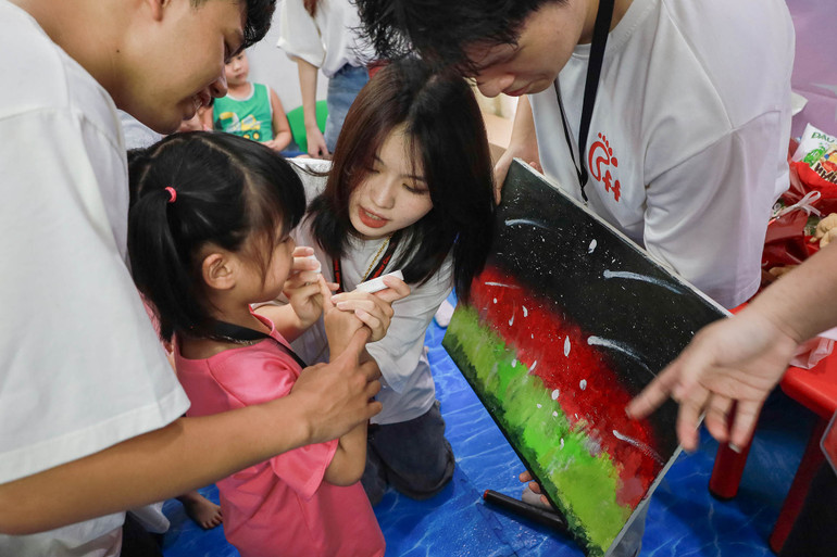 Chuyến đi với chủ đề “Ánh cực quang” đã thu hút được sự chú ý của các bạn học sinh trường Chuyên biệt Ánh sao cùng các hoạt động kết nối ý nghĩa.