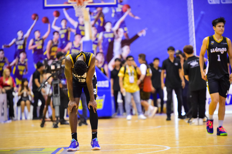 Sự thất vọng của Desean Parsons khi không thể giúp Ho Chi Minh City Wings chiếm lấy ngôi vị đầu bảng.