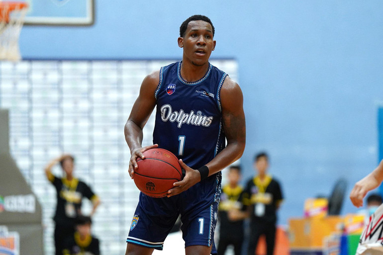 Ngoại binh Cleveland Jackson thi đấu ấn tượng. (Ảnh: VBA)