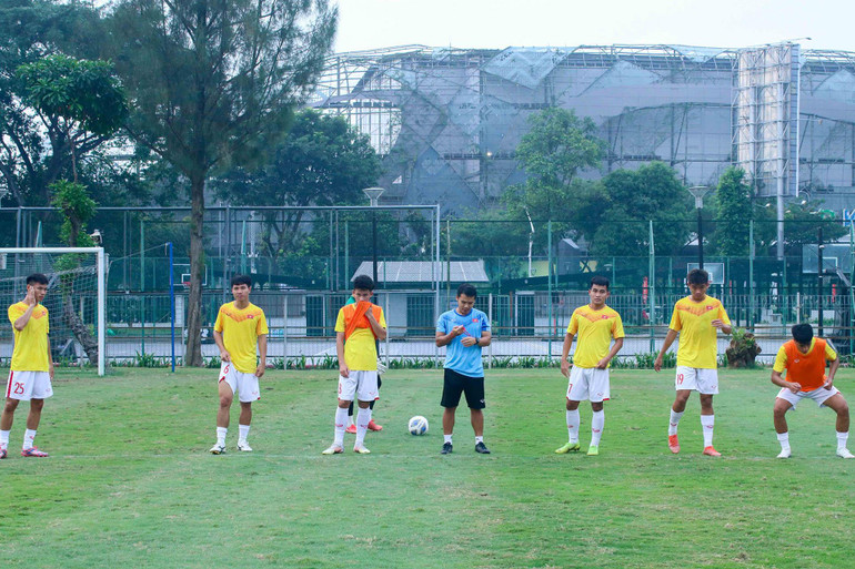 Tâm lý và sức khỏe của các cầu thủ đều ở trạng thái tốt. (Ảnh: VFF)