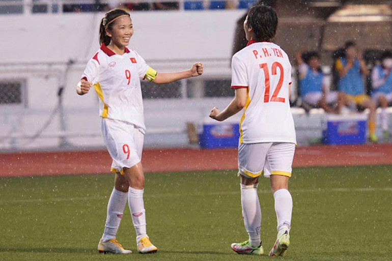 Huỳnh Như mang về cơ hội chiến thắng. (Ảnh: VFF)