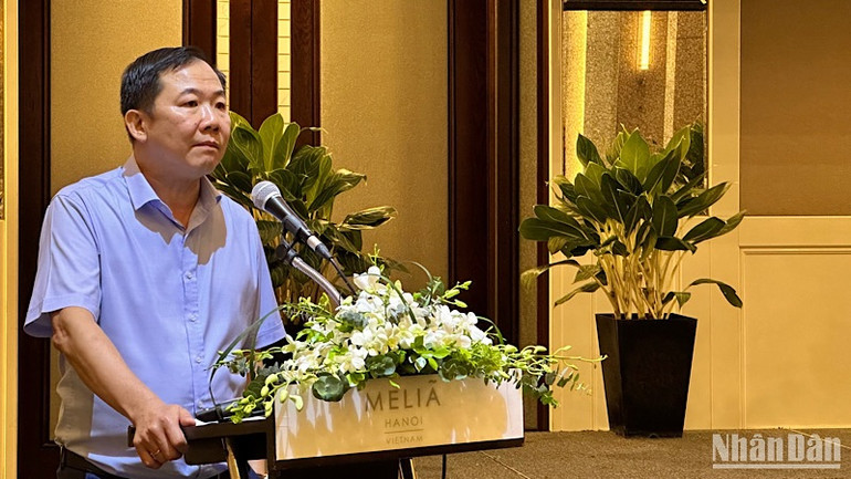 Tổng thư ký Hiệp hội Thuốc lá Việt Nam (VTA) Nguyễn Chí Nhân.