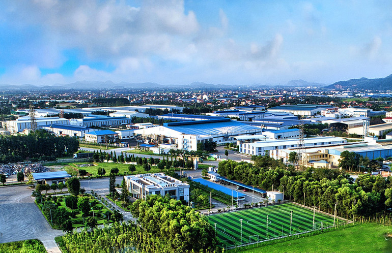 Khu Công nghiệp Nam Cầu Kiền (Hải Phòng). Ảnh: HỒNG ĐIỆP