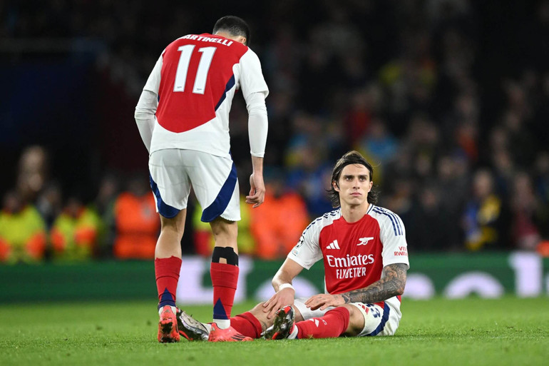 Liệu Calafiori có tiền sử chấn thương tiềm ẩn khi thi đấu tại Italia hay không? (Ảnh: Getty)