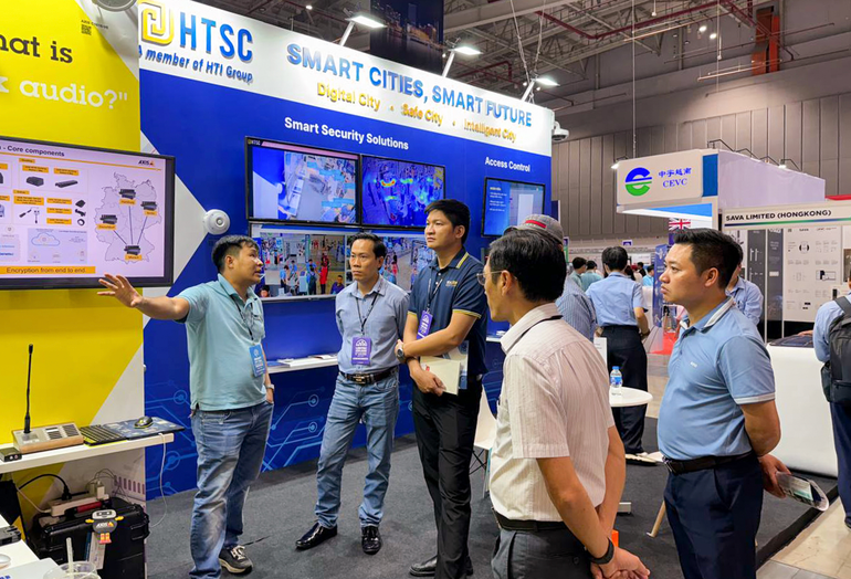 HTSC hân hạnh đồng hành cùng đối tác Axis Communications tại Smart City Asia 2024.