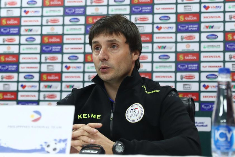 Huấn luyện viên đội tuyển Philippines, ông Josep Ferre. (Ảnh: VFF)