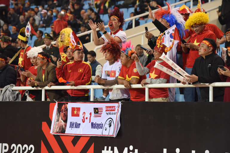 Hình ảnh dự đoán tỷ số khá lạc quan của một người hâm mộ.