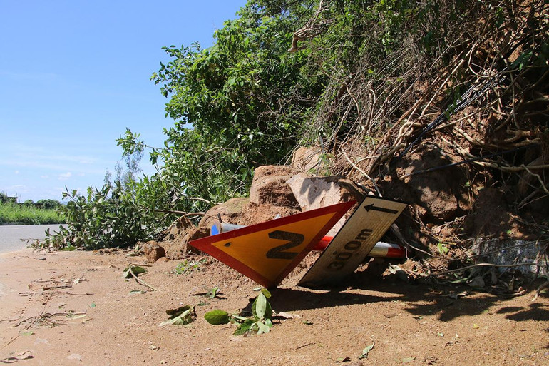 Đà Nẵng khẩn trương khắc phục sạt lở tại khu vực bán đảo Sơn Trà ảnh 6 Đà Nẵng khẩn trương khắc phục sạt lở tại khu vực bán đảo Sơn Trà ảnh 6