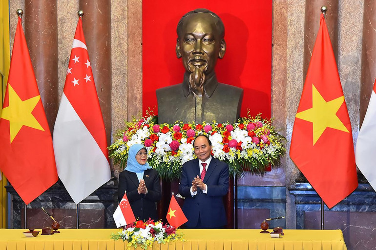 [Ảnh] Việt Nam và Singapore ký kết nhiều văn kiện hợp tác, đầu tư quan trọng ảnh 1