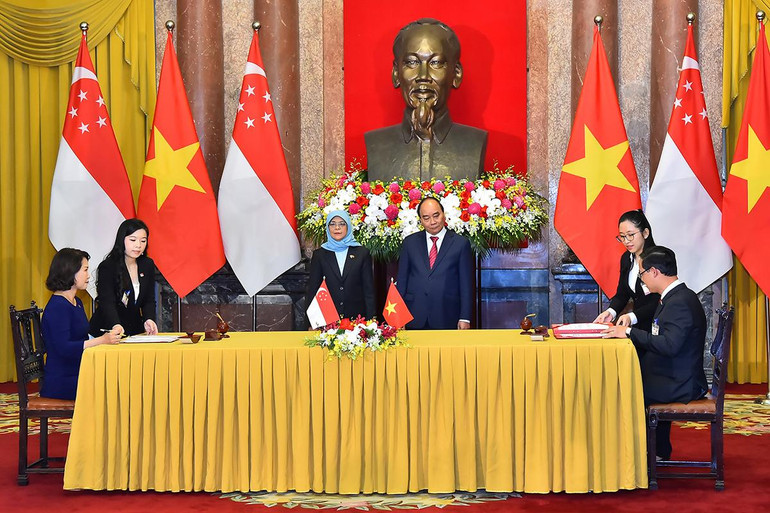 [Ảnh] Việt Nam và Singapore ký kết nhiều văn kiện hợp tác, đầu tư quan trọng ảnh 4
