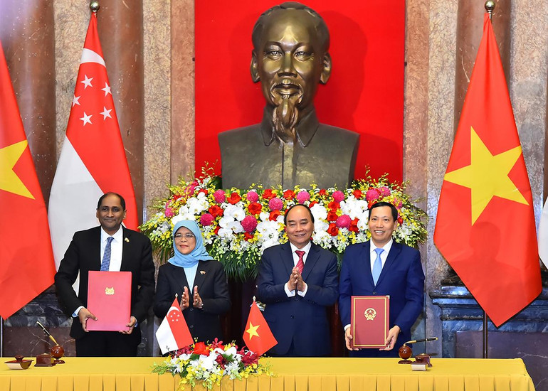 [Ảnh] Việt Nam và Singapore ký kết nhiều văn kiện hợp tác, đầu tư quan trọng ảnh 3