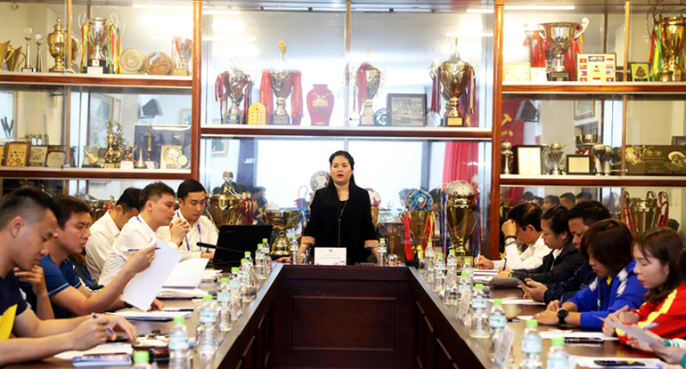 Quang cảnh buổi họp. (Ảnh: VFF)