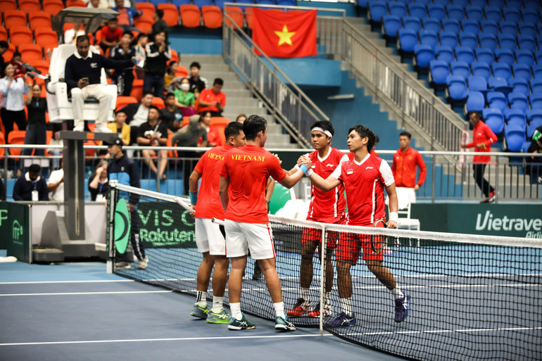 Indonesia giành chiến thắng đầu tiên. (Ảnh: VPF)