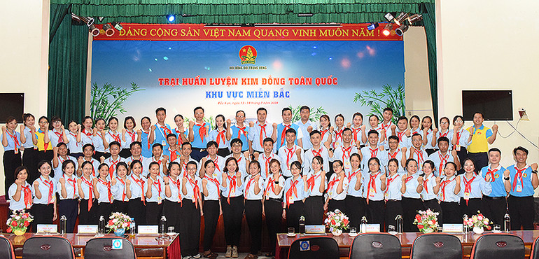 Các trại sinh tại Trại Huấn luyện. Các trại sinh tại Trại Huấn luyện.