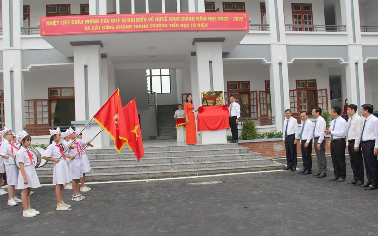 Tỉnh Sơn La khánh thành và đưa vào sử dụng các hạng mục công trình Trường tiểu học Tô Hiệu.