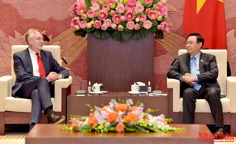 Chủ tịch Quốc hội tiếp Chủ tịch Ủy ban Thương mại Quốc tế, Nghị viện Châu Âu ảnh 3