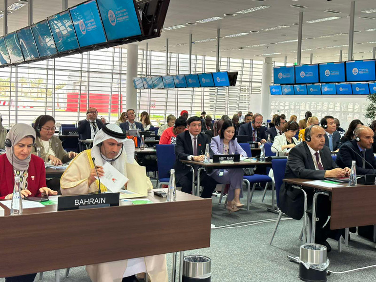 Toàn cảnh Hội nghị Hiệp hội các Tổng Thư ký nghị viện thế giới.