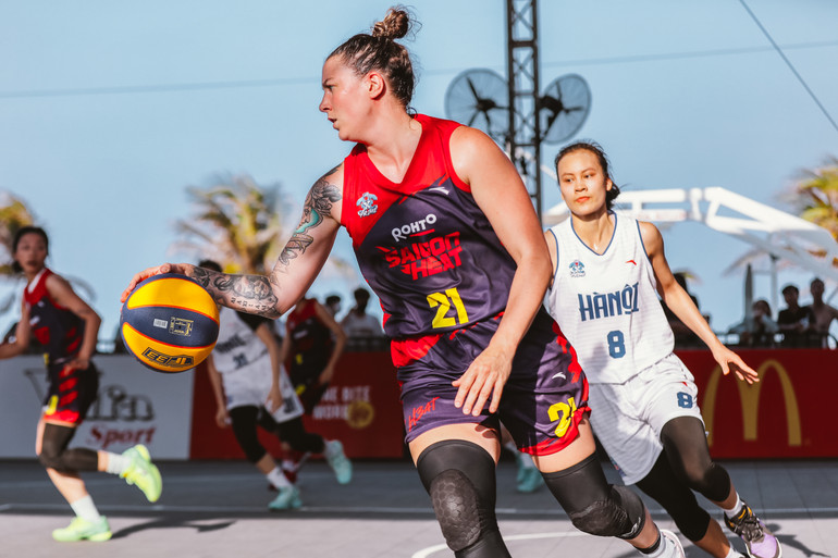 Ngoại binh Marena Whittle là nhân tố tạo nên sự khác biệt của Saigon Heat. (Ảnh: VBA)