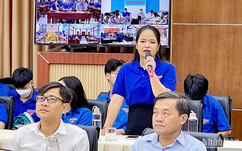 Đoàn viên Hoài Thương gửi kiến nghị đến Chủ tịch Ủy ban nhân dân tỉnh Quảng Trị Võ Văn Hưng.