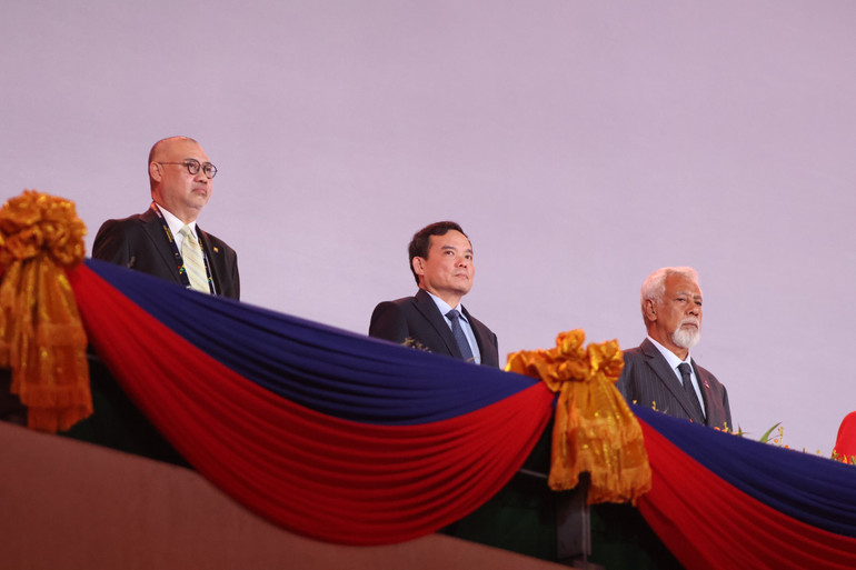Phó Thủ tướng Trần Lưu Quang tới dự Lễ khai mạc SEA Games 32. Phó Thủ tướng Trần Lưu Quang tới dự Lễ khai mạc SEA Games 32.