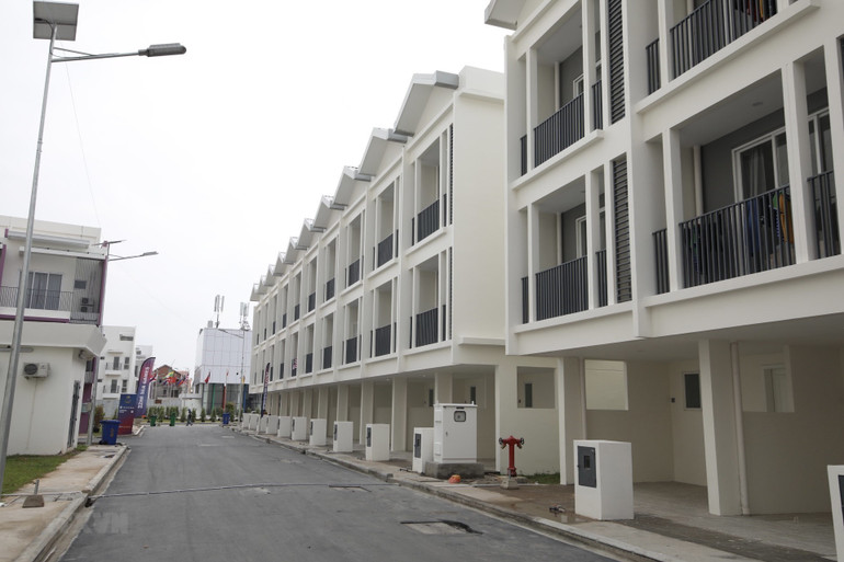 Mỗi đoàn thể thao được xếp một tòa nhà riêng biệt để tiện sinh hoạt.