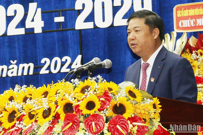 Bí thư Tỉnh ủy Quảng Nam Lương Nguyễn Minh Triết biểu dương, ghi nhận những đóng góp của Mặt trận Tổ quốc Việt Nam các cấp trong thời gian qua; đồng thời nêu lên những tồn tại, hạn chế cần khắc phục trong thời gian tới.