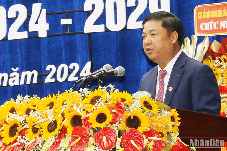 Bí thư Tỉnh ủy Quảng Nam Lương Nguyễn Minh Triết biểu dương, ghi nhận những đóng góp của Mặt trận Tổ quốc Việt Nam các cấp trong thời gian qua; đồng thời nêu lên những tồn tại, hạn chế cần khắc phục trong thời gian tới.