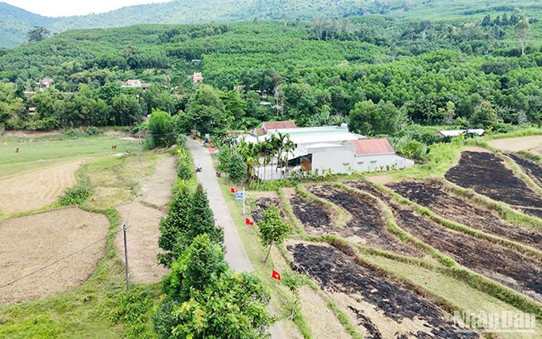 Một góc thôn Linh Cang hôm nay.