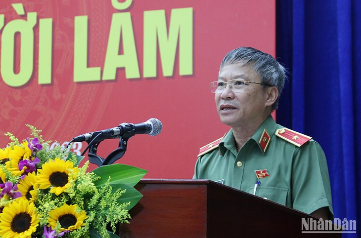 Thiếu tướng Nguyễn Đức Dũng, Giám đốc Công an tỉnh Quảng Nam đề xuất một số nhiệm vụ, giải pháp trọng tâm trong công tác phòng, chống tội phạm 6 tháng cuối năm 2023.