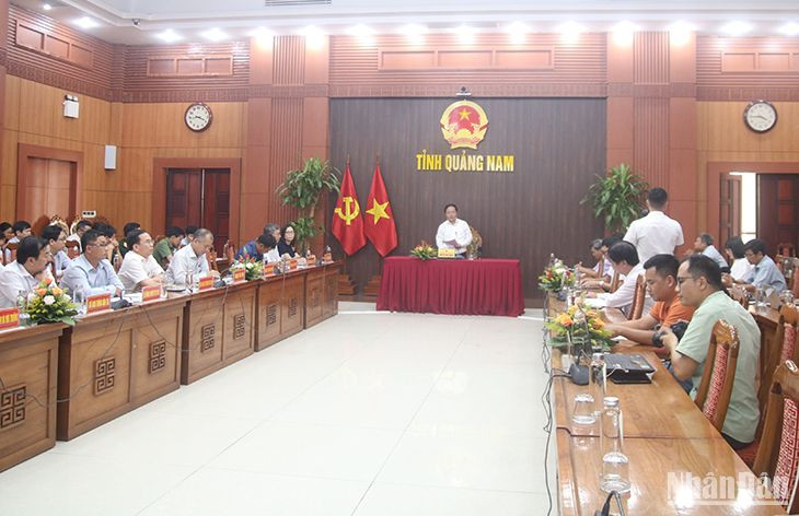 Quang cảnh họp báo 6 tháng đầu năm 2023.