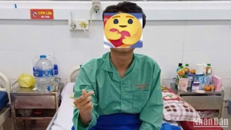 Sức khỏe bệnh nhân L.Đ.H. đã ổn định và chờ xuất viện.