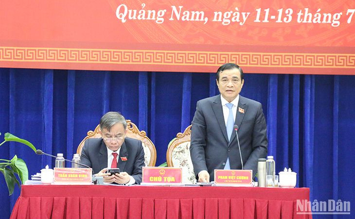 Chủ tọa kỳ họp gợi ý một số vấn đề cần tập trung thảo luận, trao đổi tại kỳ họp