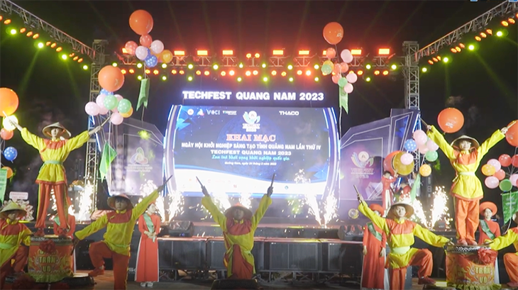 Chương trình nghệ thuật “Quảng Nam - Khát vọng khởi nghiệp”.