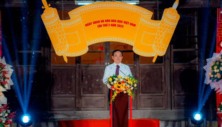 Phó Thủ tướng Chính phủ Trần Lưu Quang phát biểu tại buổi lễ khai mạc.