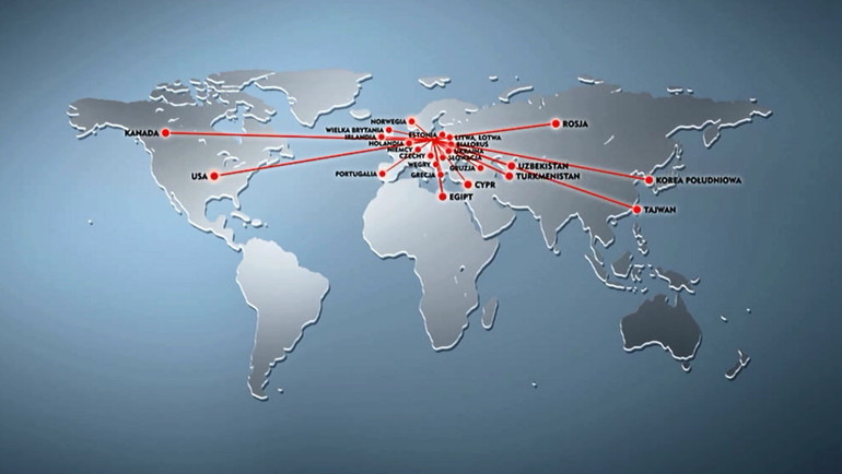 Tập đoàn Ocenic là 1 trong 4 tập đoàn sản xuất mỹ phẩm lớn nhất châu Âu. Sản phẩm AA đã được xuất đi hơn 60 nước trên thế giới.