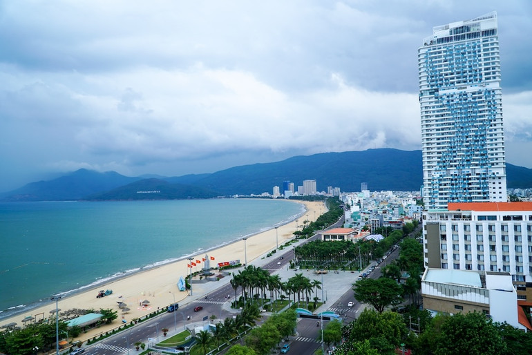 Biển Quy Nhơn, Bình Định.