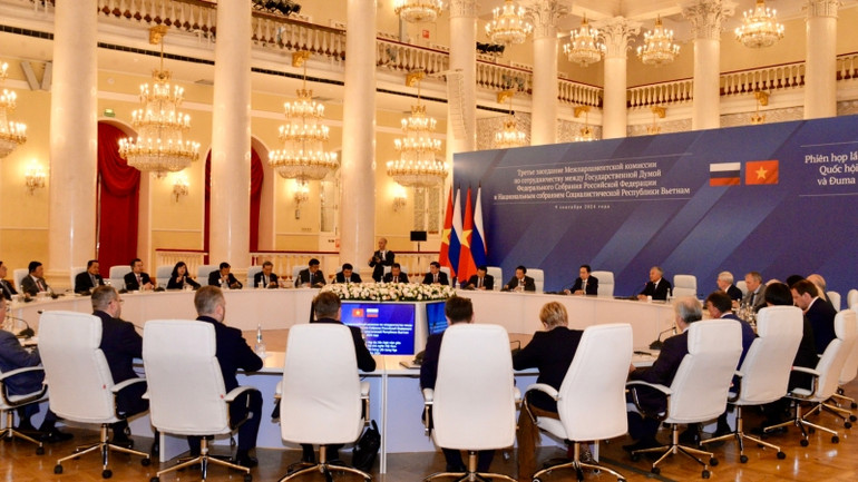 Phiên họp lần thứ ba Ủy ban Hợp tác liên Nghị viện Việt Nam-Liên bang Nga.