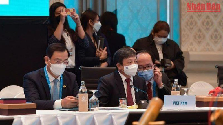 Thứ trưởng Bộ Văn hóa, Thể thao và Du lịch Việt Nam Đoàn Văn Việt. (Ảnh: Nam Đông)