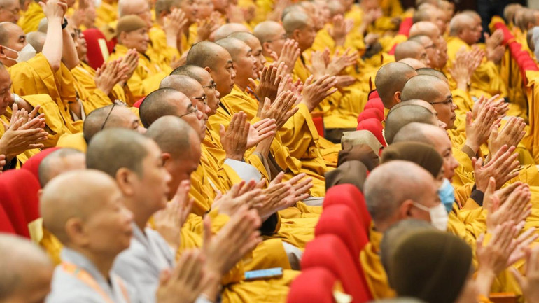 Các đại biểu dự bế mạc Đại hội. (Ảnh: Duy Linh) Các đại biểu dự bế mạc Đại hội. (Ảnh: Duy Linh)