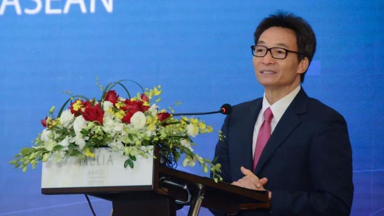 Phó Thủ tướng Chính phủ Vũ Đức Đam phát biểu. Phó Thủ tướng Chính phủ Vũ Đức Đam phát biểu.