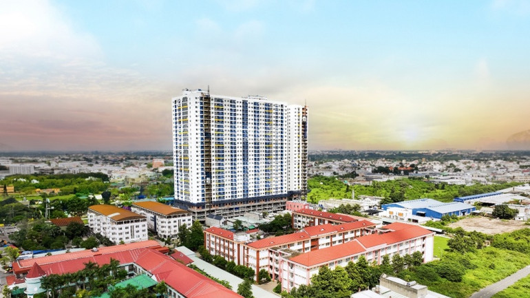 Legacy Prime đang chuẩn bị bàn giao nhà trước Tết. Mức giá của dự án này chỉ từ 900 triệu/căn, hấp dẫn nhất tại thị trường Bình Dương.