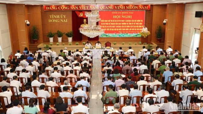 Tỉnh ủy Đồng Nai triển khai một số nội dung chuẩn bị cho đại hội đảng bộ các cấp.