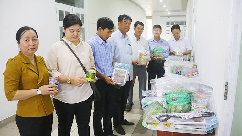 11 sản phẩm ở thị xã Long Mỹ được công nhận đạt chuẩn OCOP cấp tỉnh.